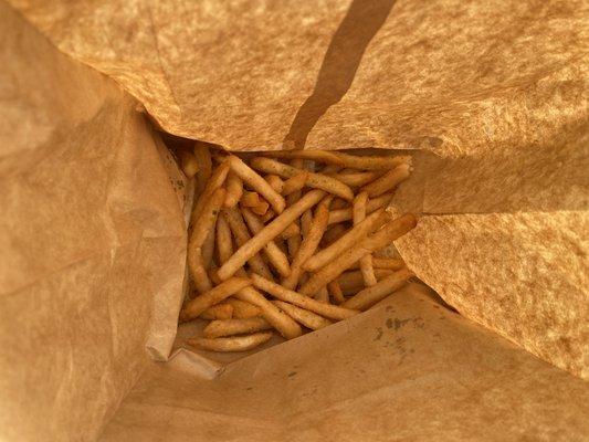 Seasoned fries