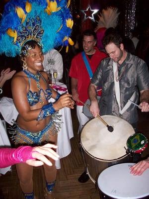 Brazilian/Samba Dancing & Drumming