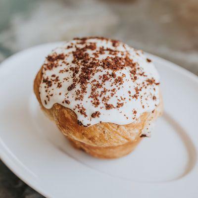 Cookies n cream croissant knot