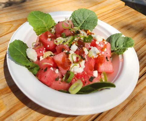 Watermelon salad