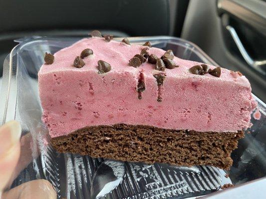 Raspberry chocolate torte