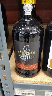 Time to start thinking about Hot Port, and this Sandeman is excellent for the $$.