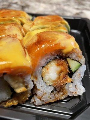 Orenji Roll (closeup)