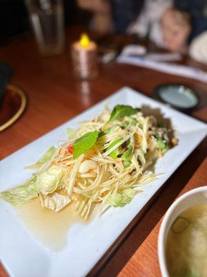 Papaya Salad Fermented Crab