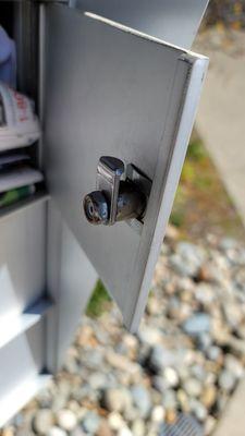 Mailbox lockout