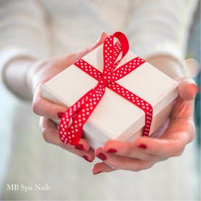 MB Gift Certificates make the perfect gift!