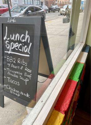 Lunch Specials