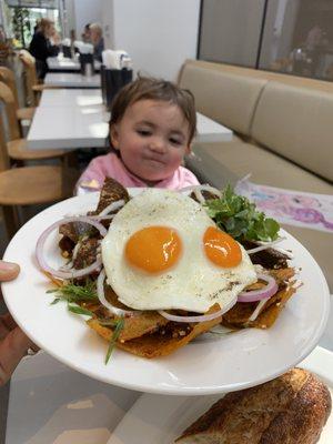 Meatlover Chilaquiles ($15)