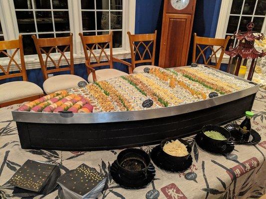 Custom made Sushi Boat