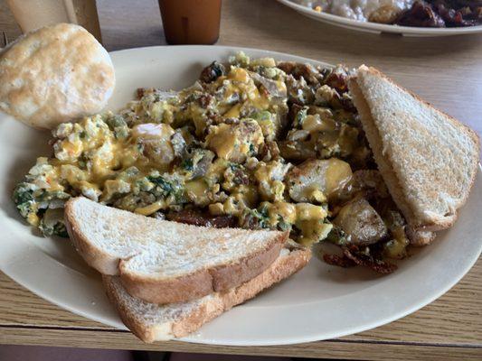 Vegetarian scramble