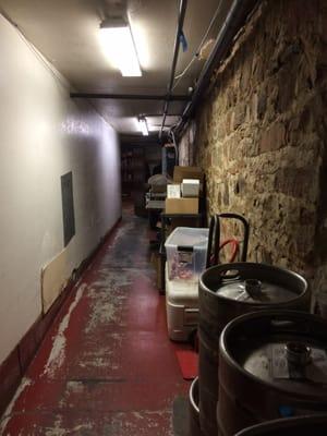 The hidden underground hallway, from many years past