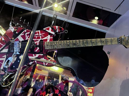 Eddie Van Halen's Guitar at The Smithsonian