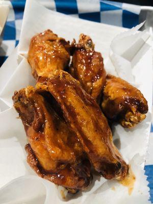 Honey BBQ wings