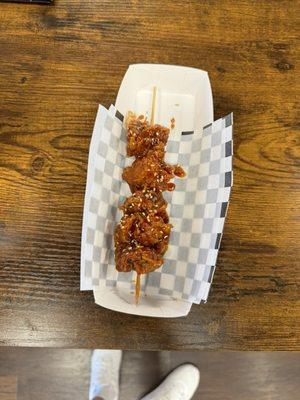 Umma Dak (Original Korean Sweet Chili) skewer