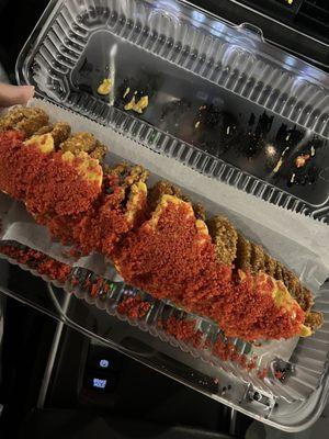 Hot Cheetos potato