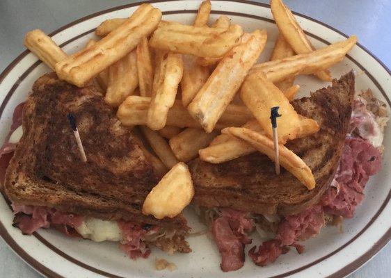 Tender Pastrami Reuben