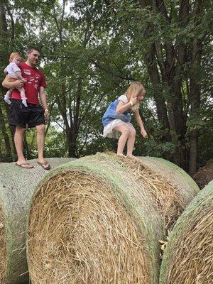 Hay bales