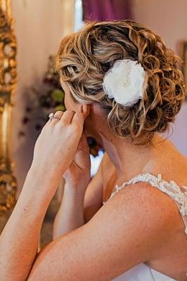 Getting Married? Call Taylor Brooks for your wedding party hair and make-up.