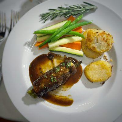 Tournedos beef tenderloin