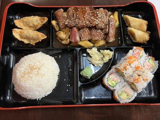 Teriyaki Steak Dinner Bento Box