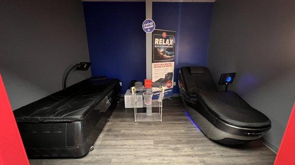 Hydromassage Beds - Included with Premium Memberships