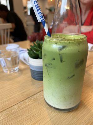 Iced Matcha Latte