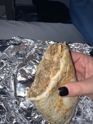 Cheesesteak Burrito