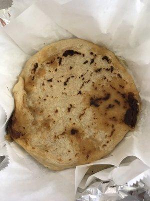 Chicharron pupusa