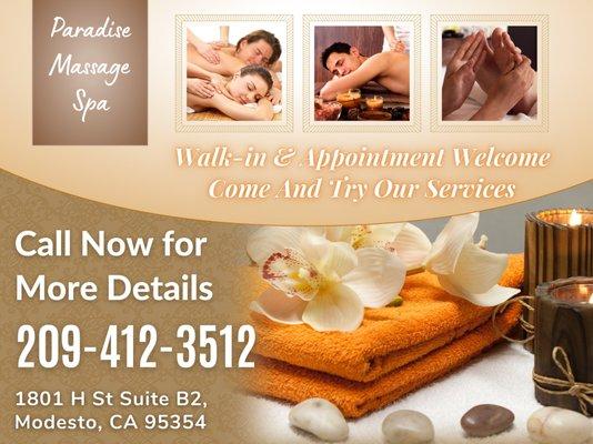 Walk-in & Appointment Welcome