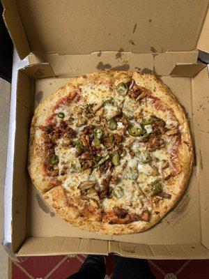 Chicken Supreme Pizza