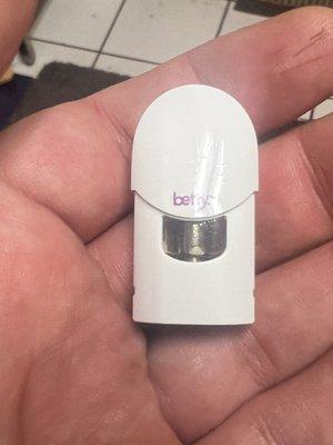 Betty Pod from Dragonfly that leaks thc distillate into you're mouth!   Dangerous!