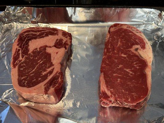 2lbs of Delmonico steaks