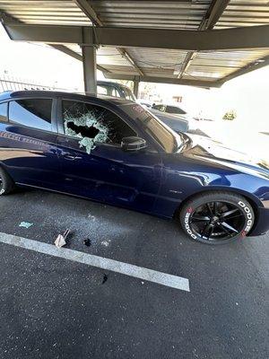 Car got broken into TWICE IN A MONTH