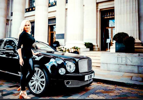 Bentley wedding hire in Charlotte NC