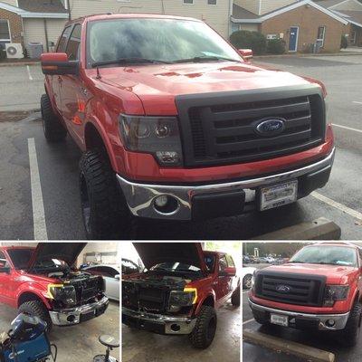 2012 Ford F-150- work by Milton's Paint and Body Shop