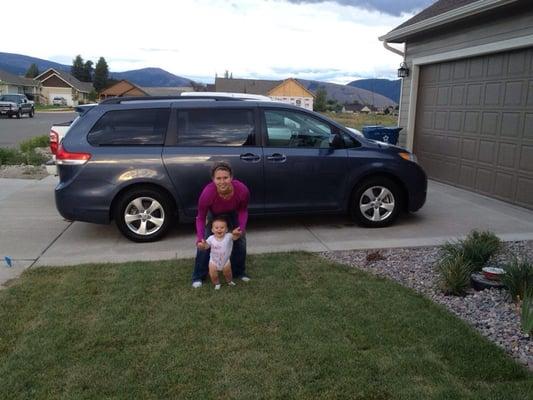 So excited for my car to fit my roll in life! Being a mom :)