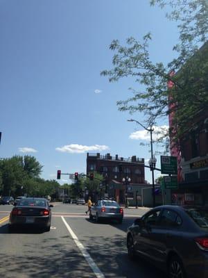 Town Of Natick -- Route 27 / North Main Street, Natick Center, Natick