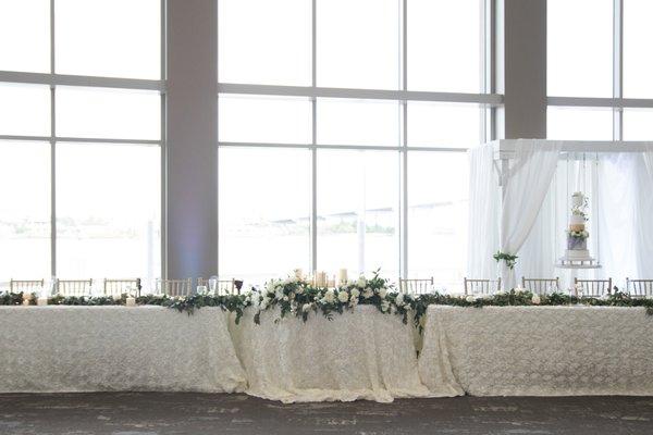 Catering Company: Hao Wah Catering provided the linens and center pieces for the guest tables Photo Credit: L Balagtas Photography