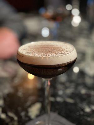 The chocolate martini yummy