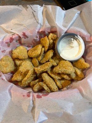 Fried pickle's appetizer