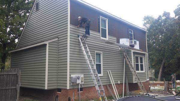 We use the Thickest Siding  Available with Solid Color front-to-back over insulated walls.