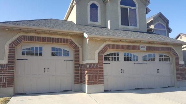 Carriage style doors in South Jordan