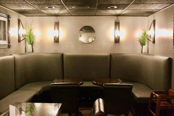 Our newly remodeled lounge area is a cozy place to catch up with family and friends!