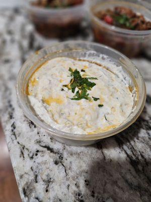 Grilled eggplant dip