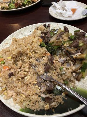 Hibachi filet mignon