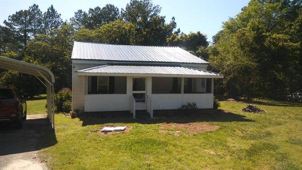 Another metal roof.