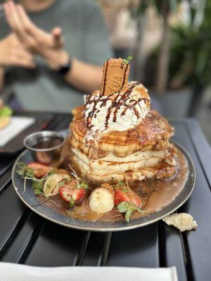 Biscoff pancakes