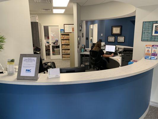 Periodontal Health Center New Port Richey Office Reception