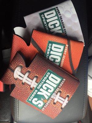 Free koozies!