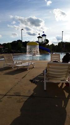 The outdoor pool is great.